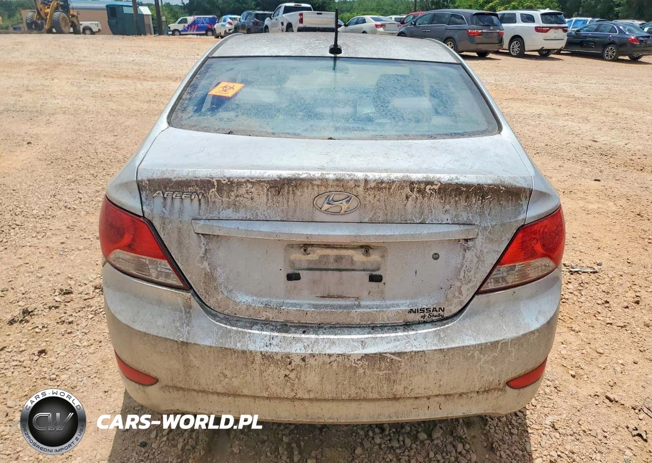2014 Hyundai Accent Gls VIN:KMHCT4AE4EU665680 - 6