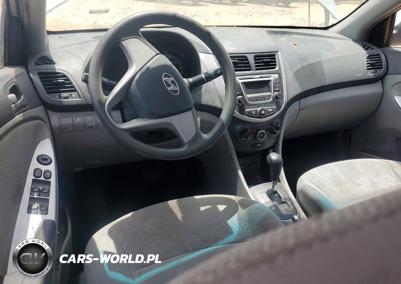 2014 Hyundai Accent Gls VIN:KMHCT4AE4EU665680 - 8