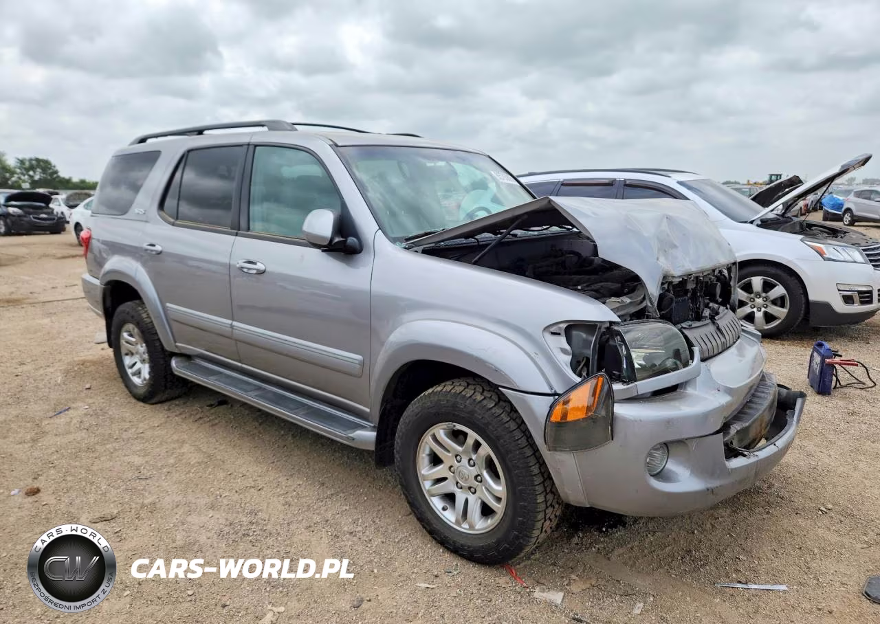 2005 Toyota Sequoia Sr5 VIN:5TDBT44AX5S234662 - 4