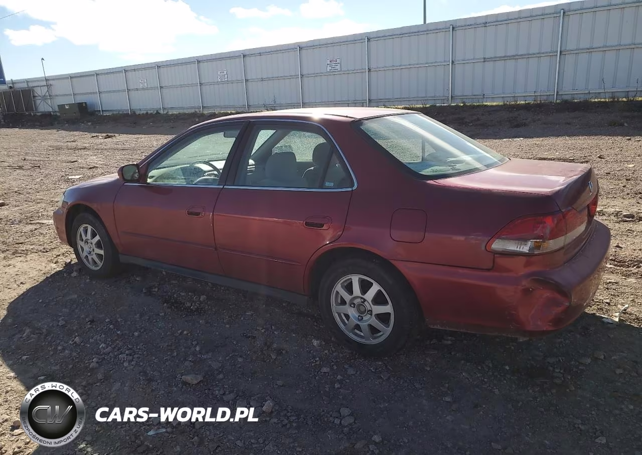 2002 Honda Accord Se VIN:1HGCG567X2A152411 - 2