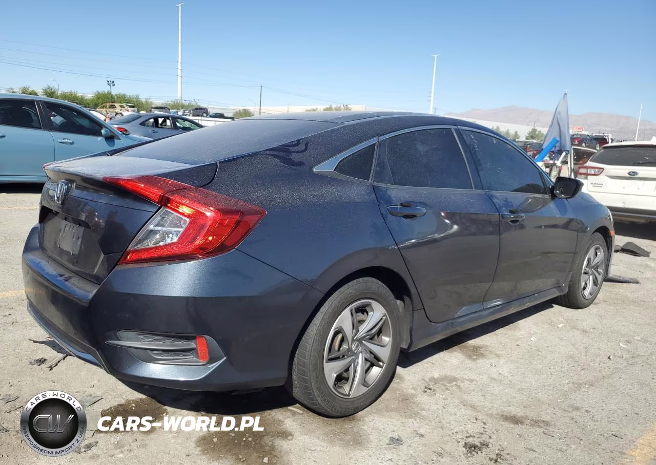 2019 Honda Civic Lx VIN:2HGFC2F69KH534283 - 3