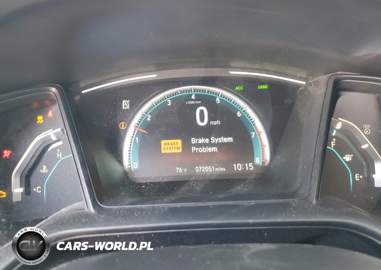 2019 Honda Civic Lx VIN:2HGFC2F69KH534283 - 9