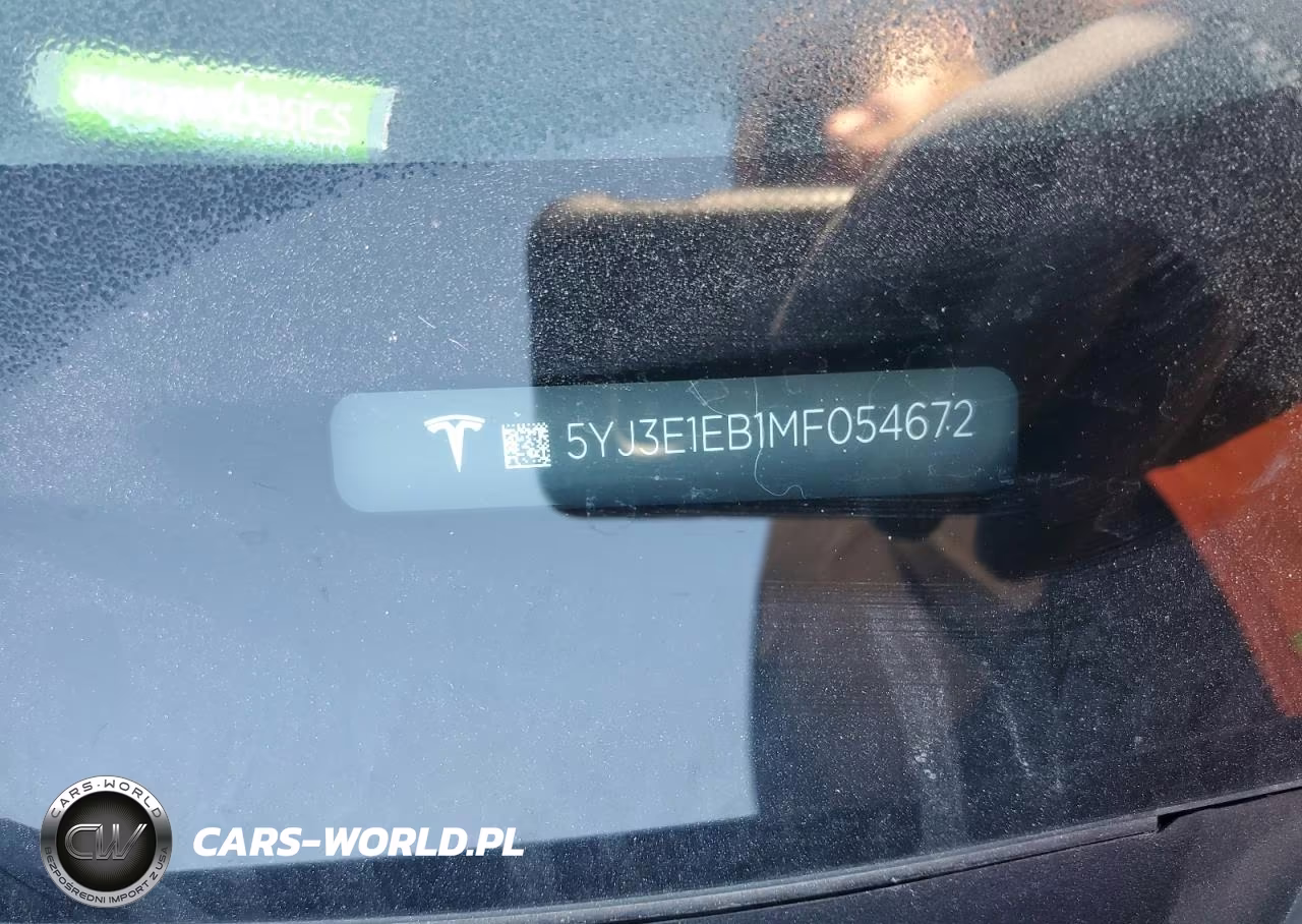 2021 Tesla Model 3 VIN:5YJ3E1EB1MF054672 - 12
