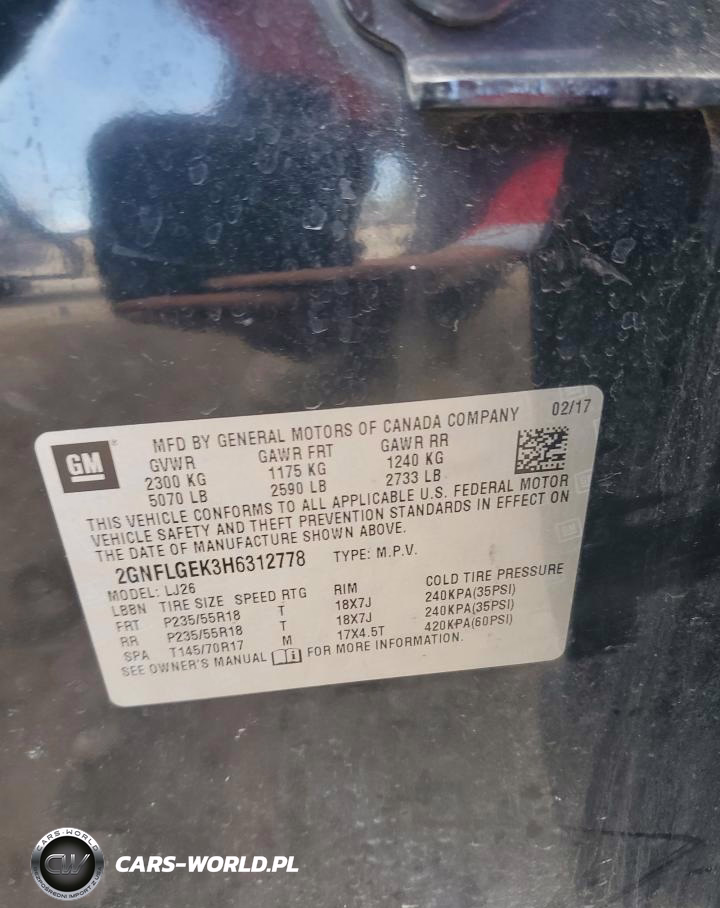 2017 Chevrolet Equinox Premier VIN:2GNFLGEK3H6312778 - 13