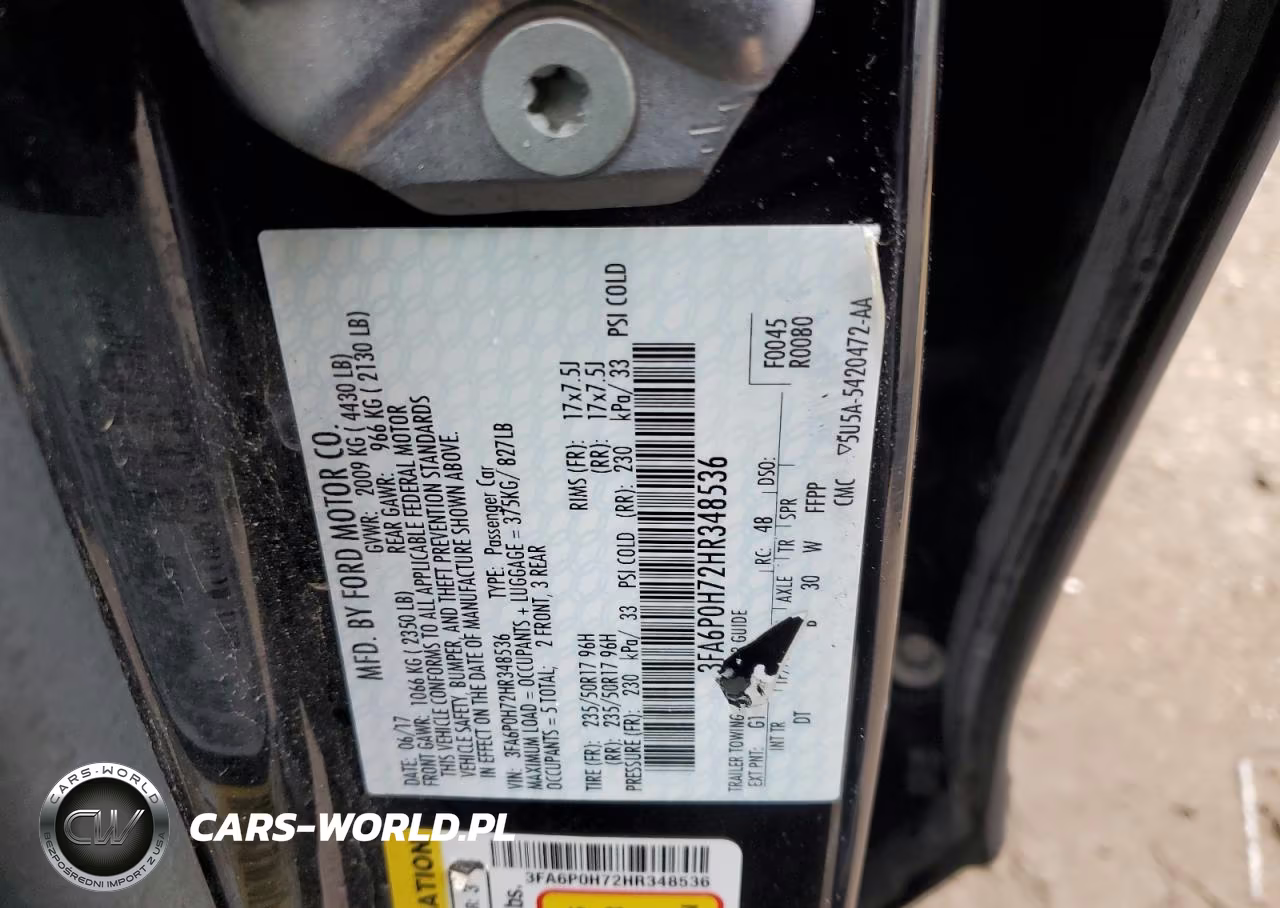 2017 Ford Fusion Se VIN:3FA6P0H72HR348536 - 12