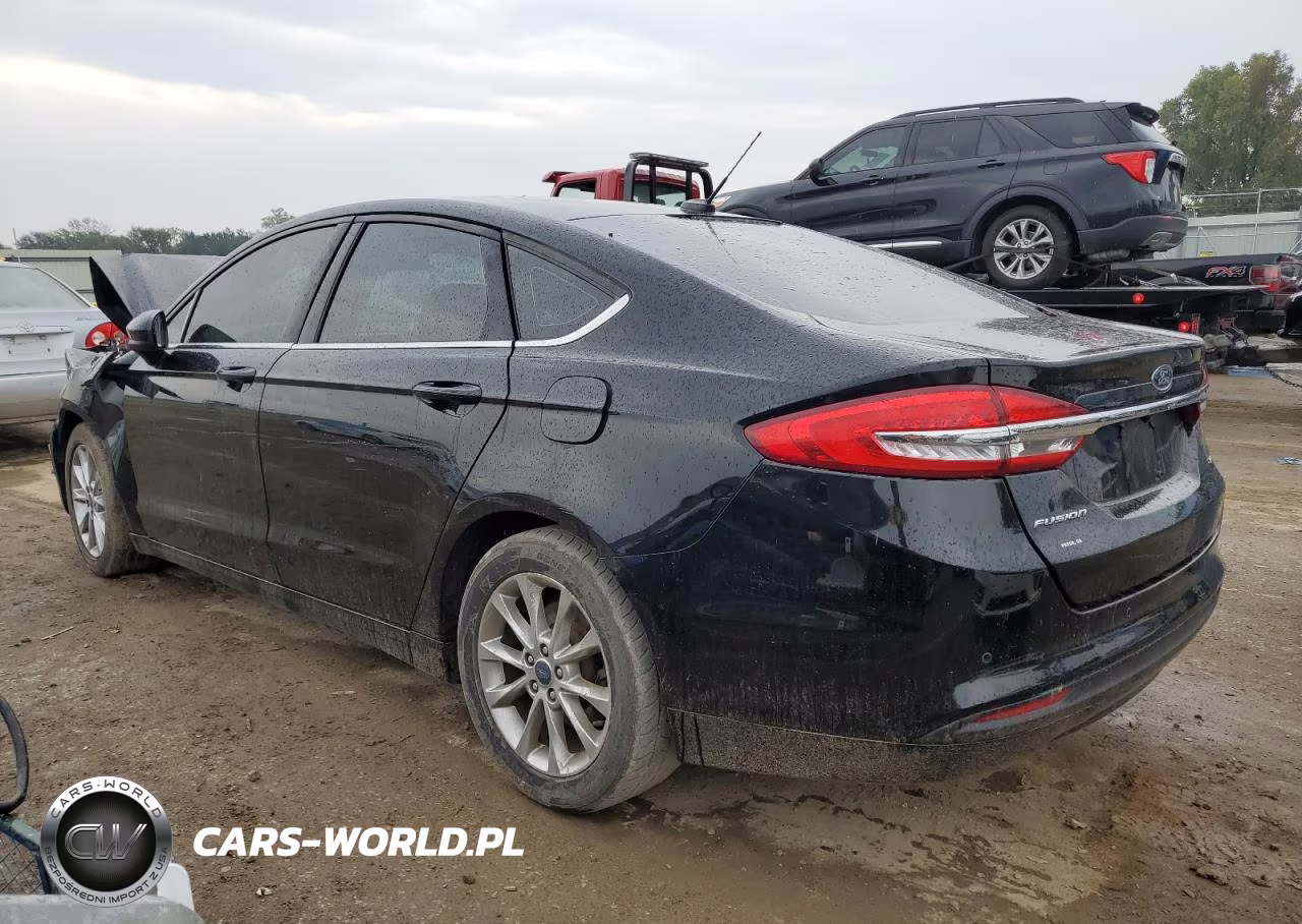 2017 Ford Fusion Se VIN:3FA6P0H72HR348536 - 2