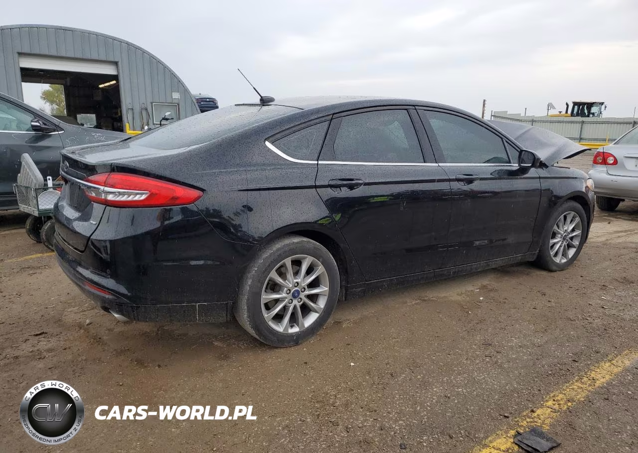 2017 Ford Fusion Se VIN:3FA6P0H72HR348536 - 3