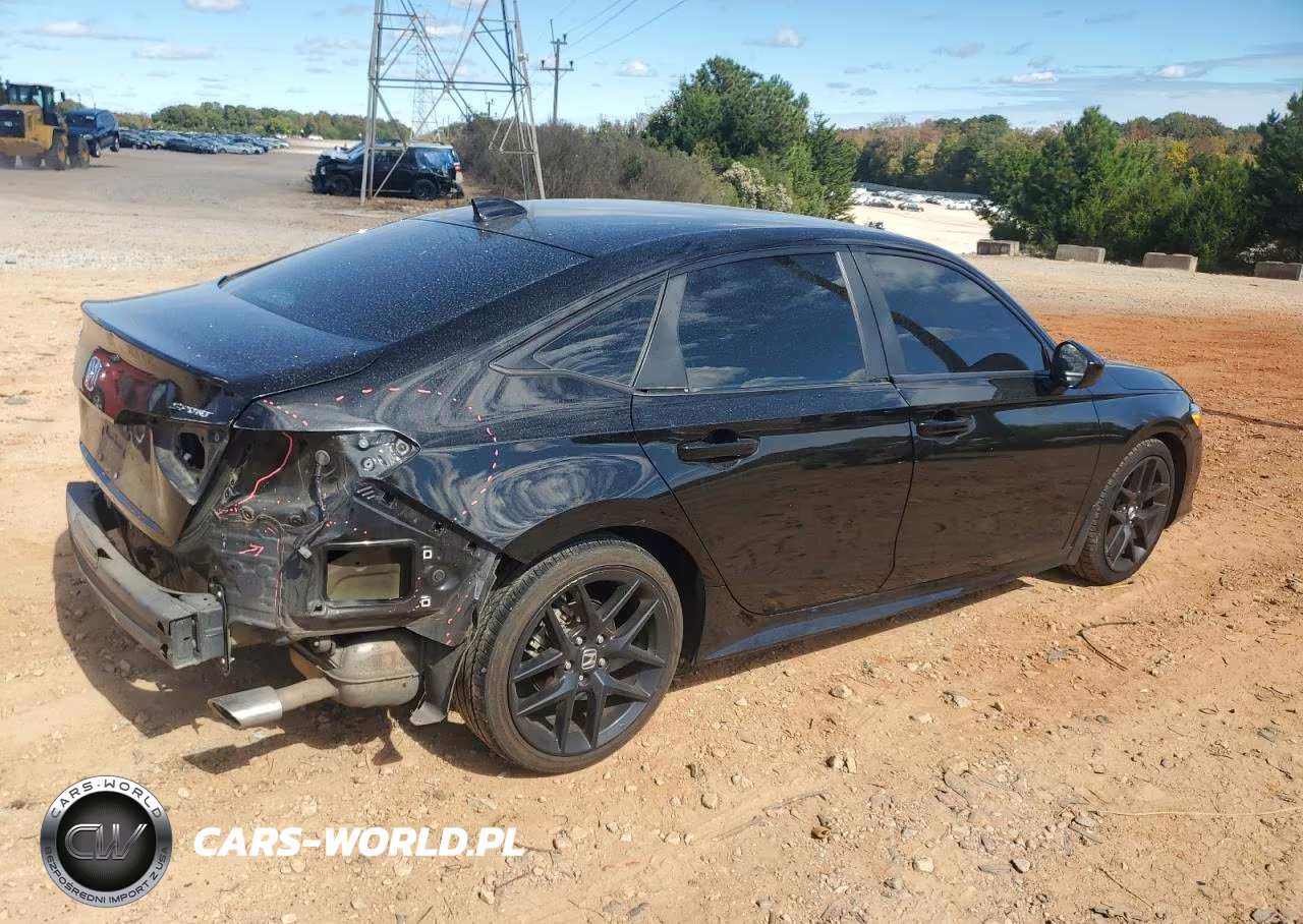 2022 Honda Civic Sport VIN:2HGFE2F50NH521136 - 3