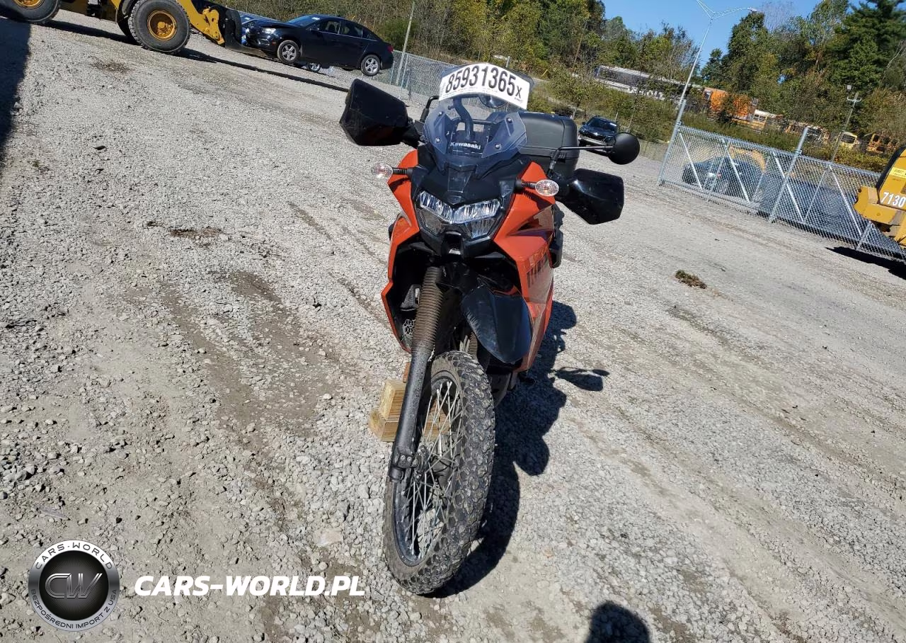 2022 Kawasaki Kl650 J VIN:ML5KLEJ10NDA07127 - 2