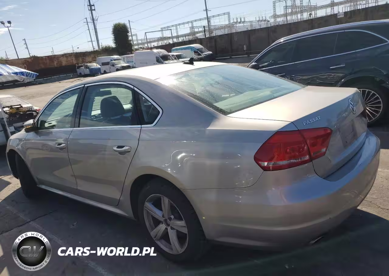 2012 Volkswagen Passat Se VIN:1VWBP7A34CC095779 - 2