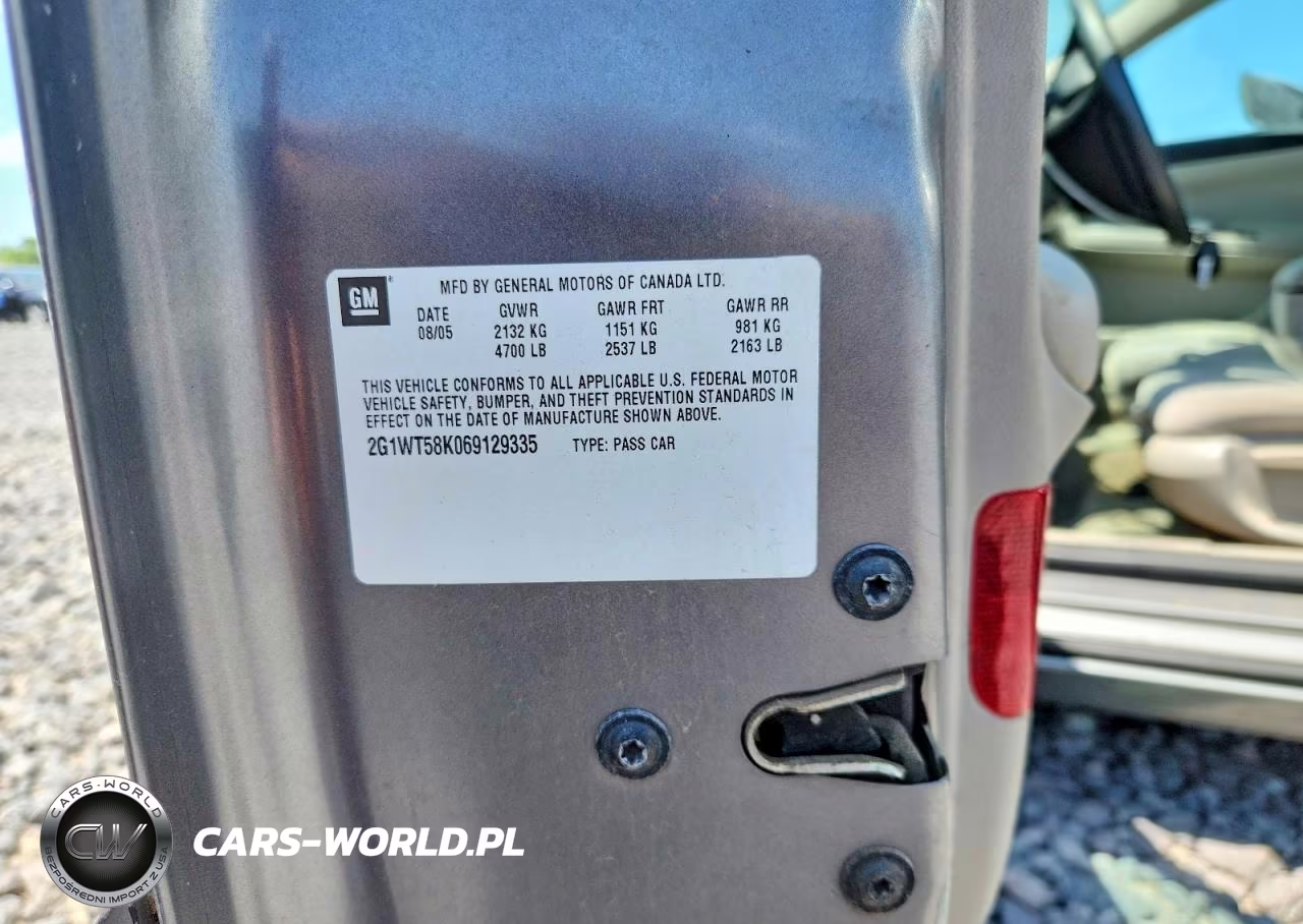 2006 Chevrolet Impala Lt VIN:2G1WT58K069129335 - 12