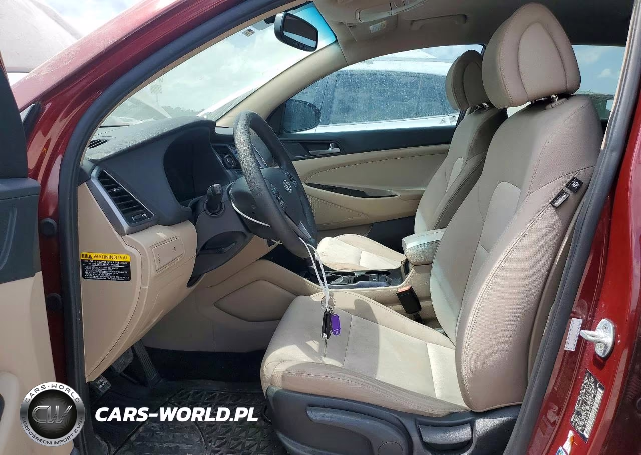 2017 Hyundai Tucson Se VIN:KM8J23A40HU393922 - 7