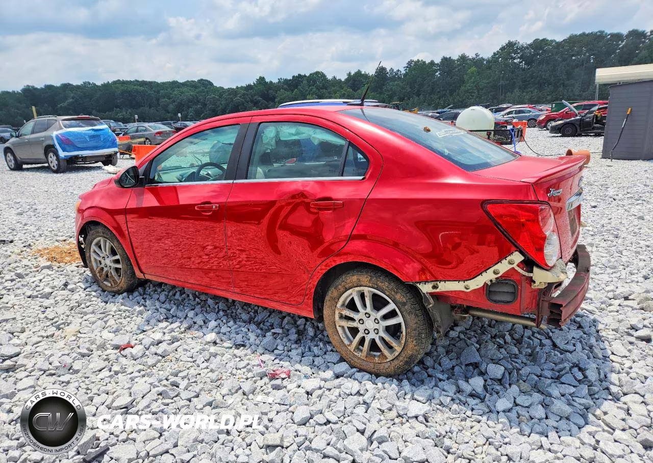 2013 Chevrolet Sonic Lt VIN:1G1JC5SH5D4210533 - 2