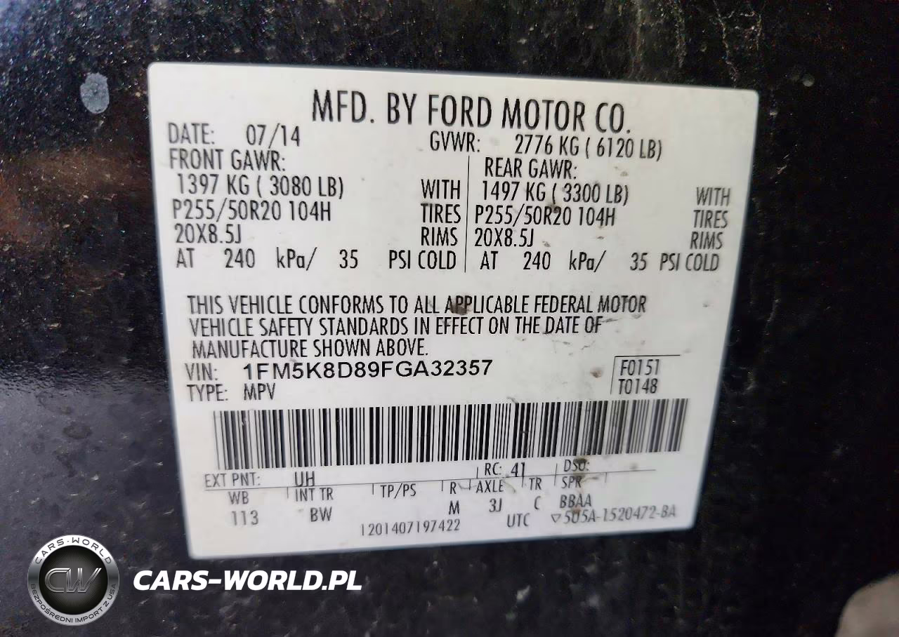 2015 Ford Explorer Xlt VIN:1FM5K8D89FGA32357 - 13