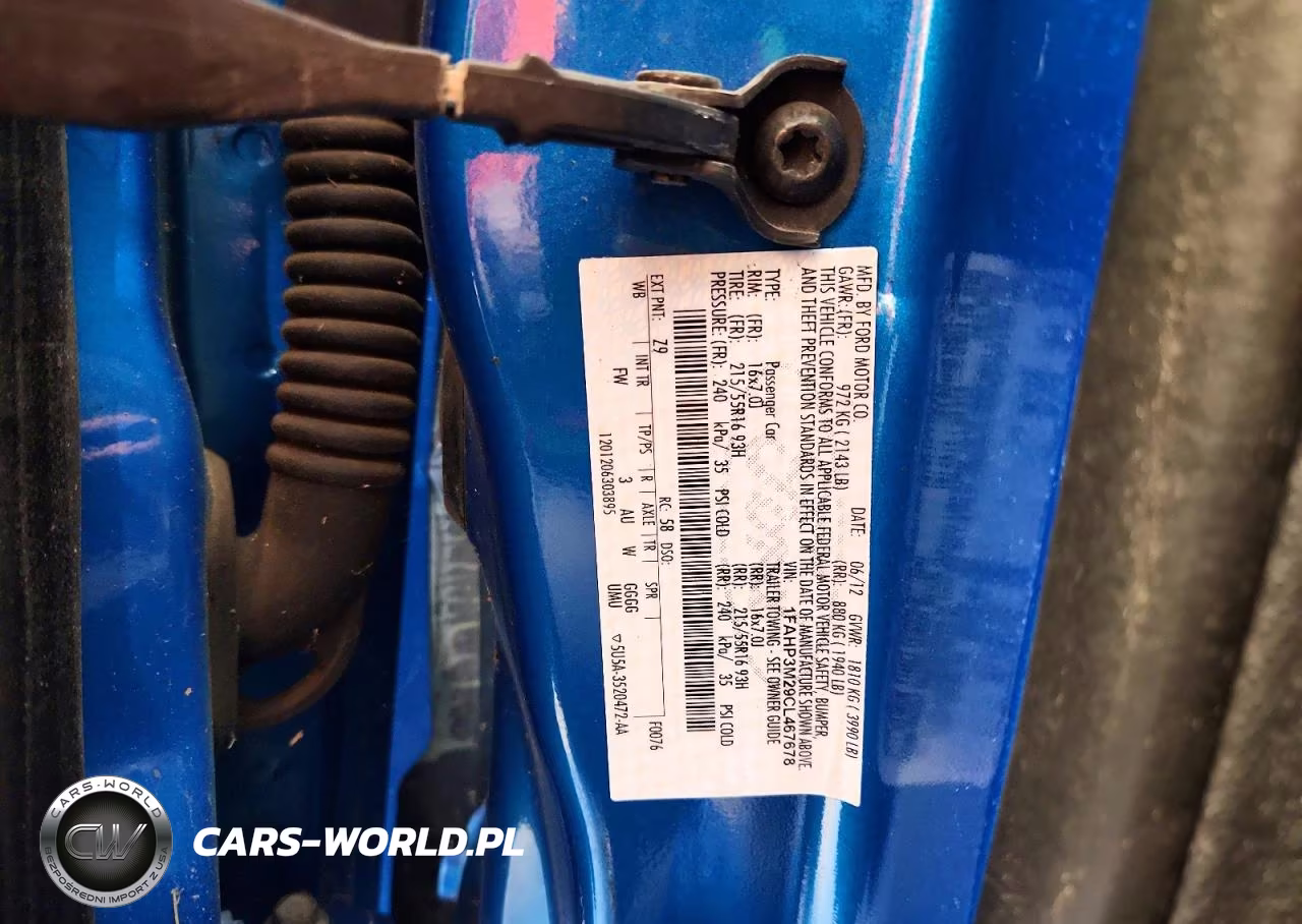 2012 Ford Focus Sel VIN:1FAHP3M29CL467678 - 13