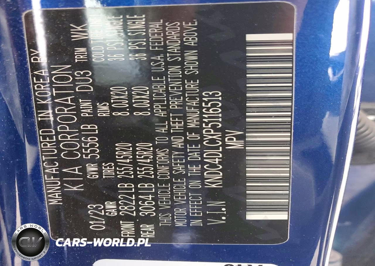 2023 Kia Ev6 Gt Line VIN:KNDC4DLCXP5116513 - 13