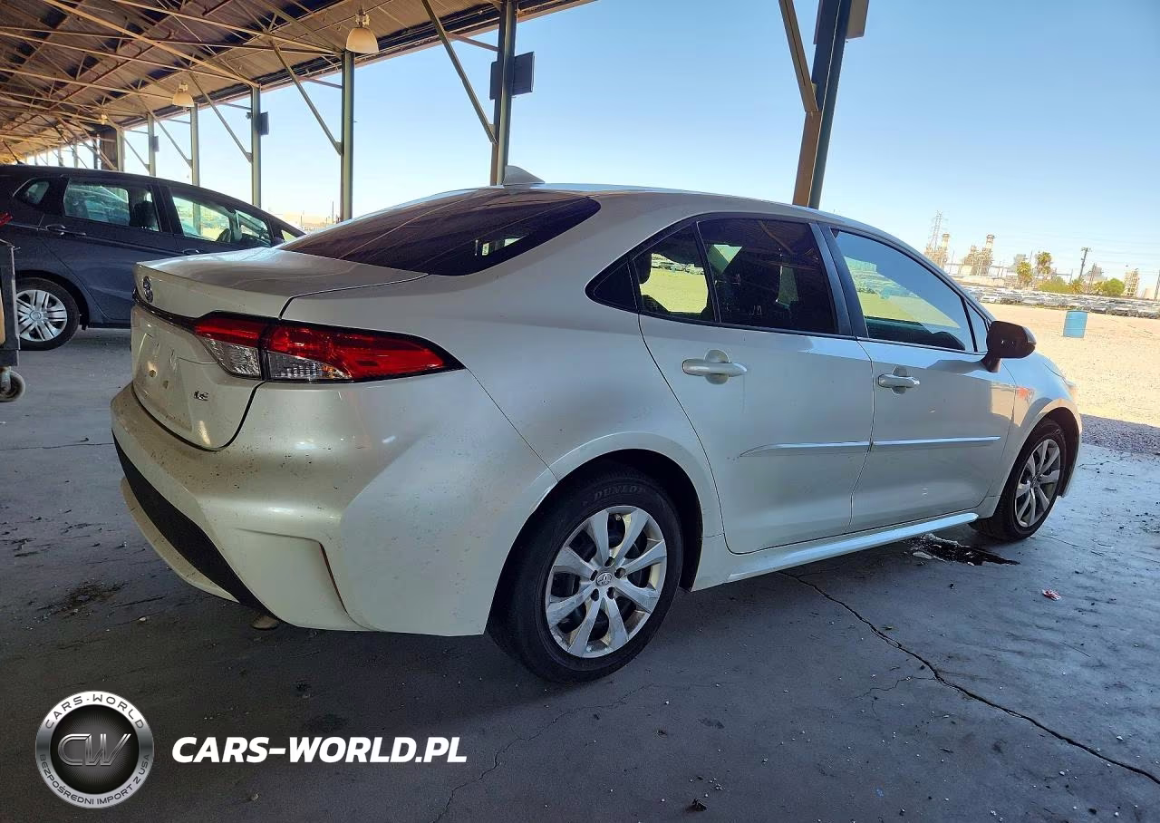 2022 Toyota Corolla Le VIN:JTDEPMAE2N3011607 - 3