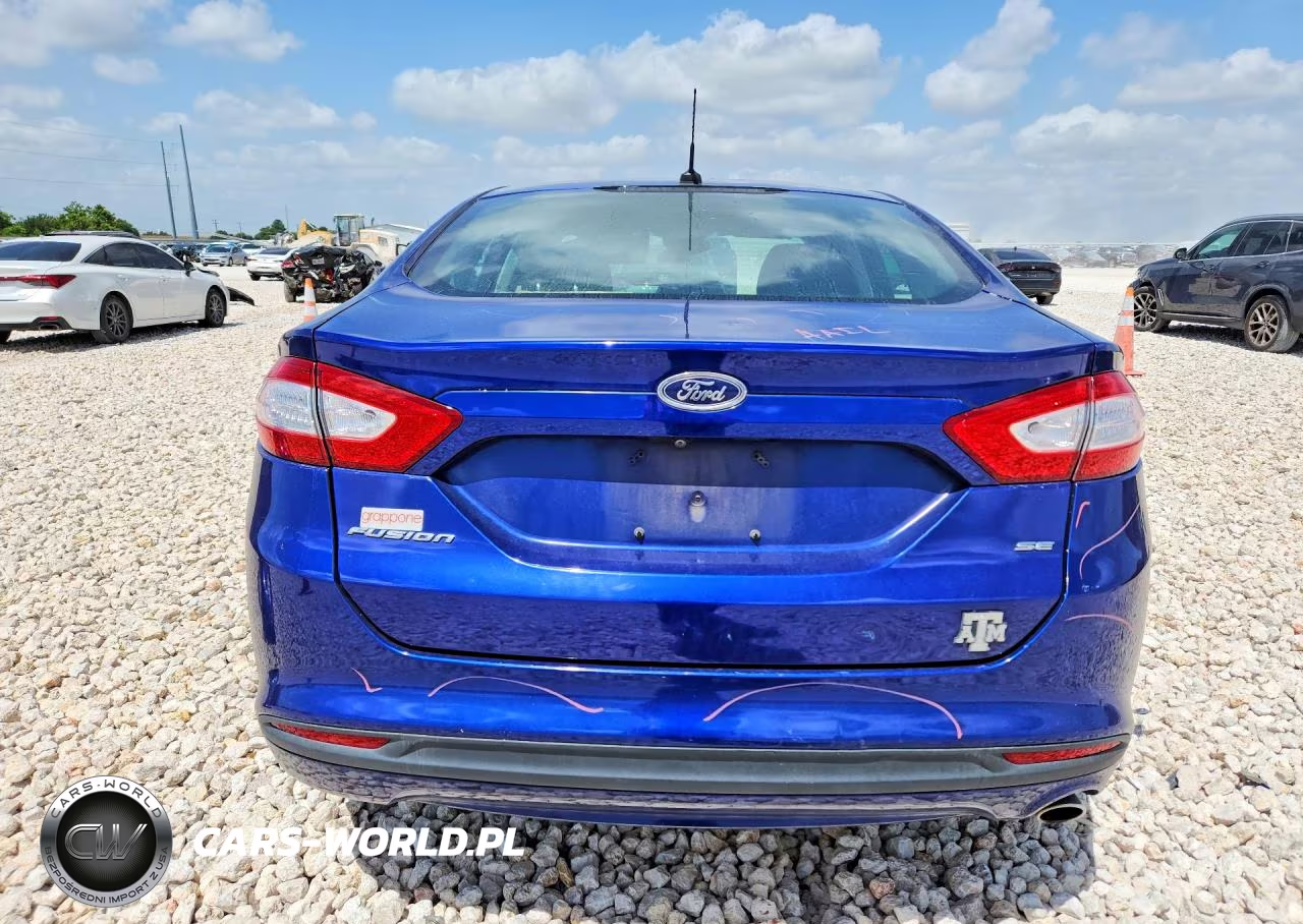 2016 Ford Fusion Se VIN:3FA6P0H79GR335930 - 6