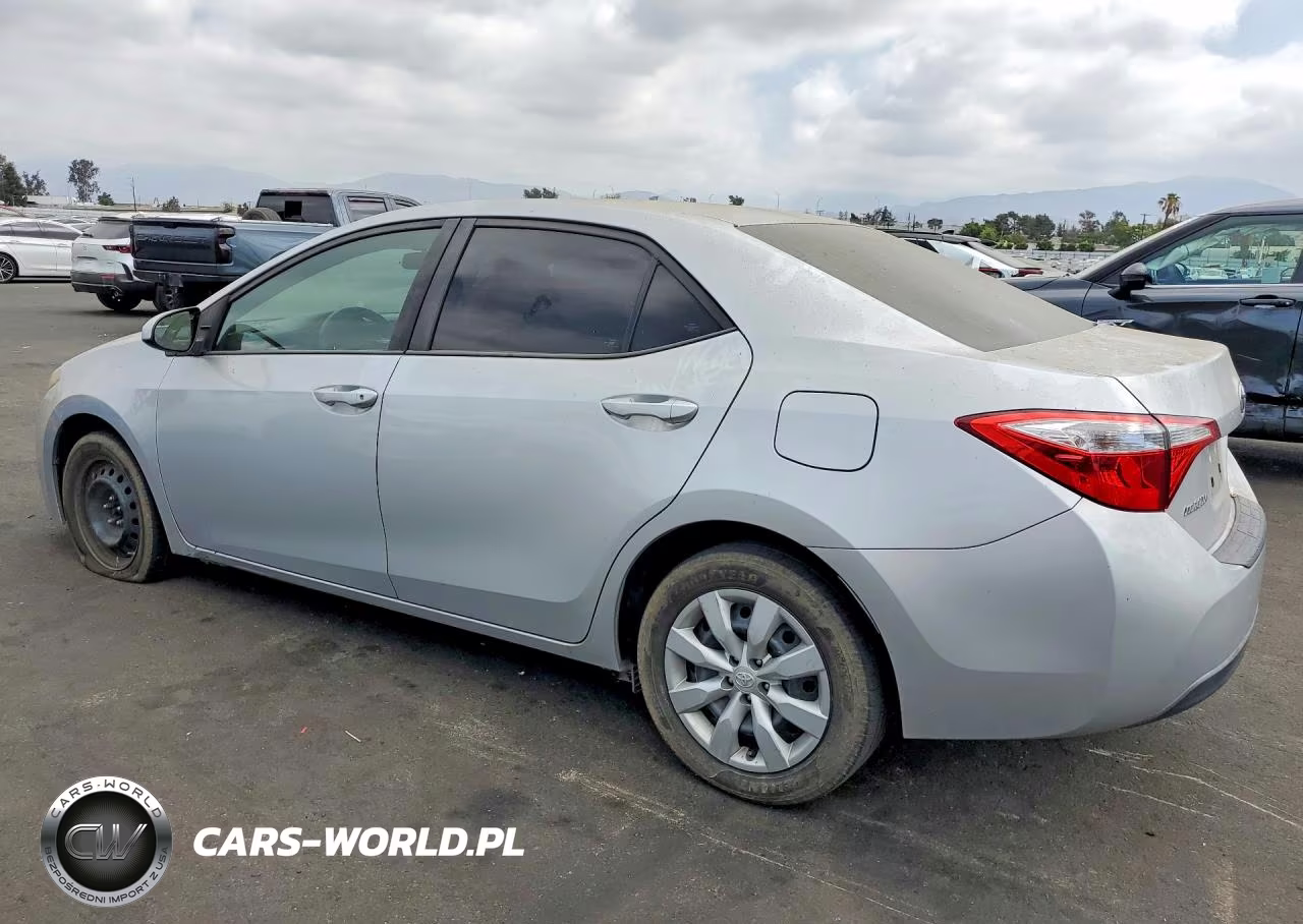 2016 Toyota Corolla Le VIN:5YFBURHE5GP518607 - 2