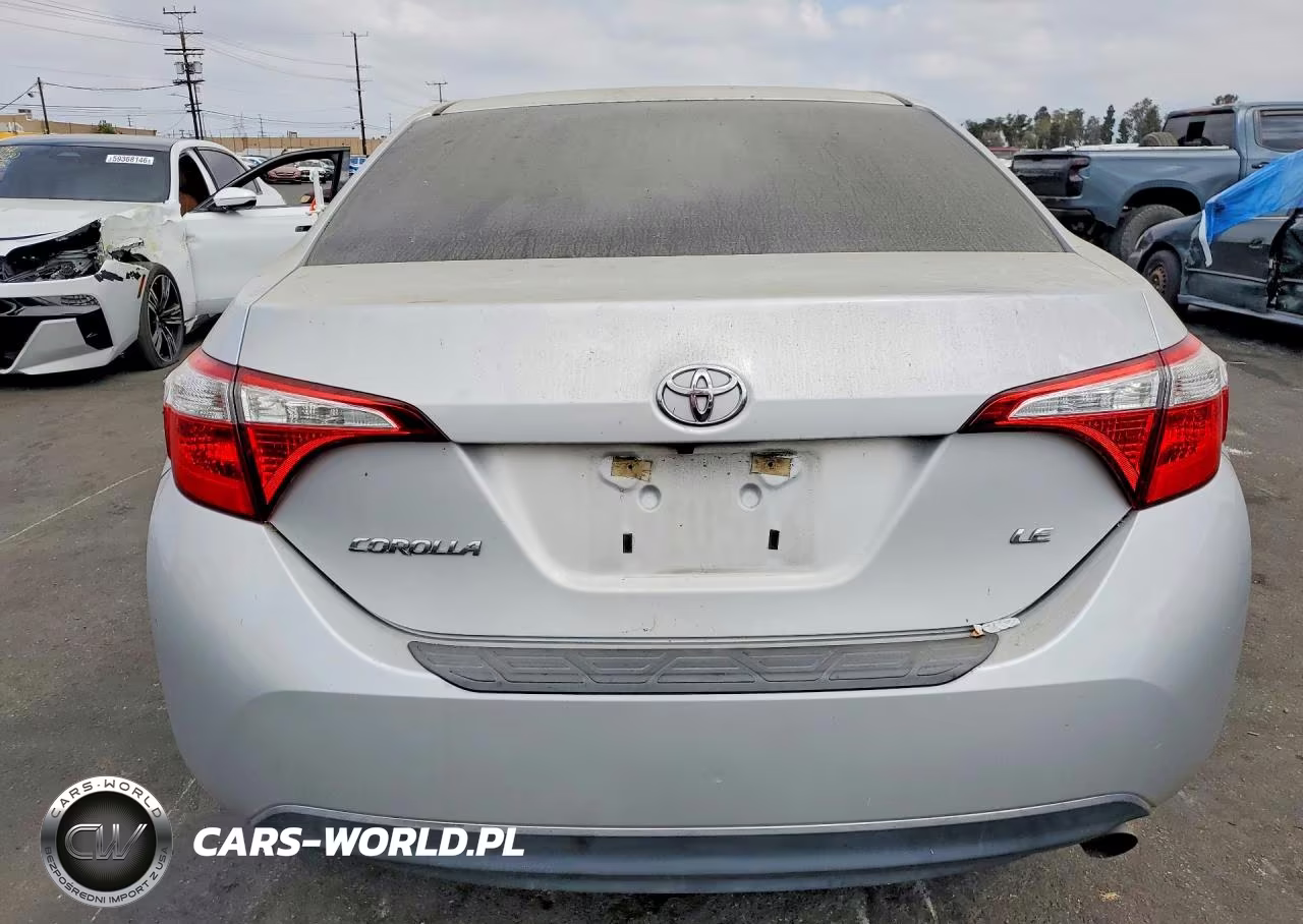 2016 Toyota Corolla Le VIN:5YFBURHE5GP518607 - 6