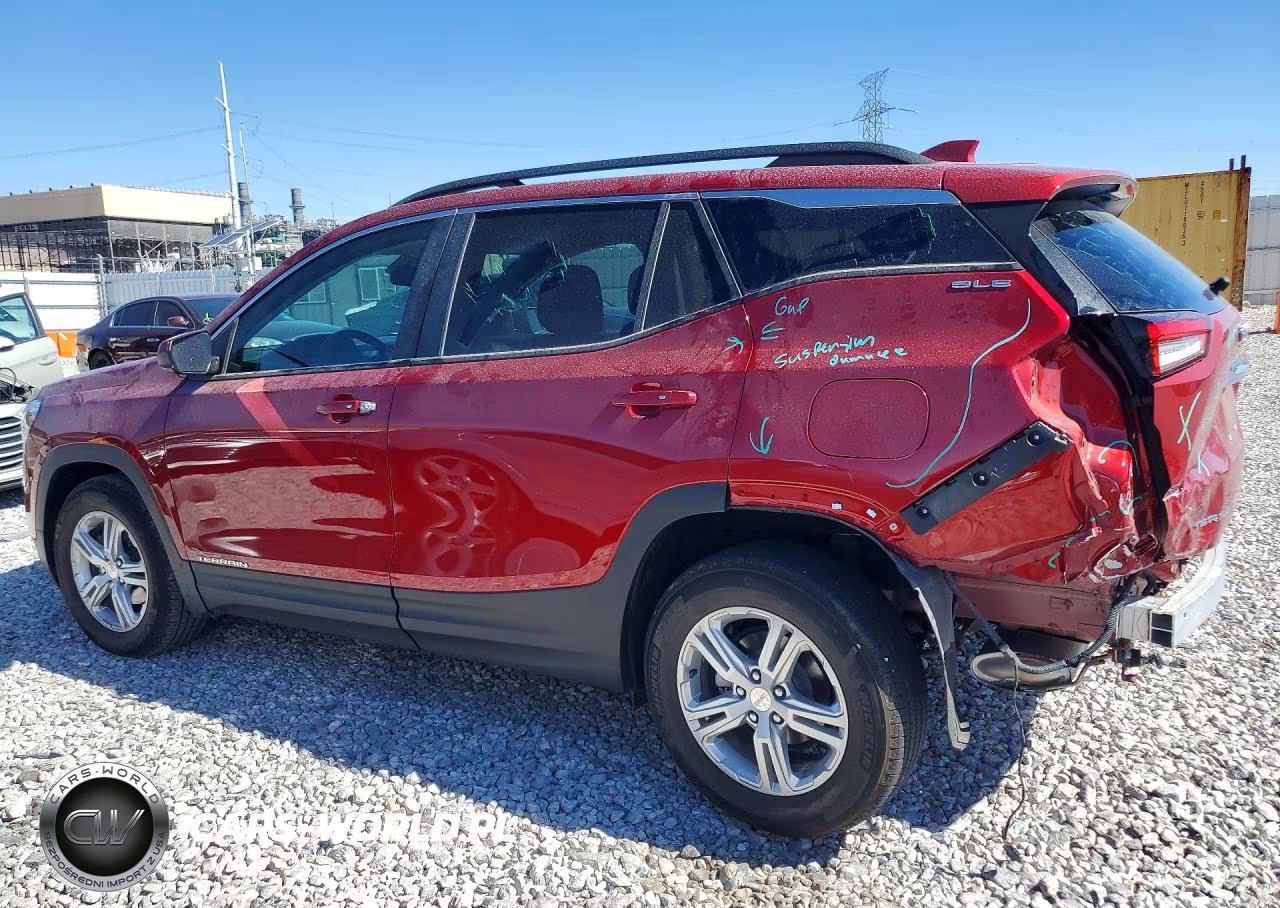 2024 GMC Terrain Sle VIN:3GKALMEGXRL256479 - 2