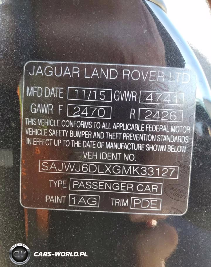 2016 Jaguar F-Type R VIN:SAJWJ6DLXGMK33127 - 12