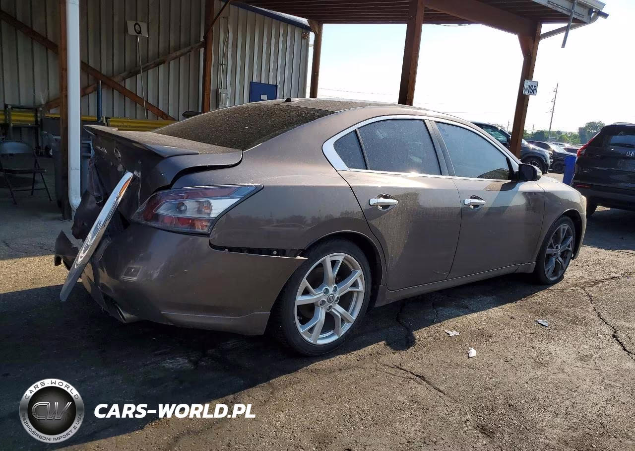 2013 Nissan Maxima 3.5 S VIN:1N4AA5APXDC845409 - 3