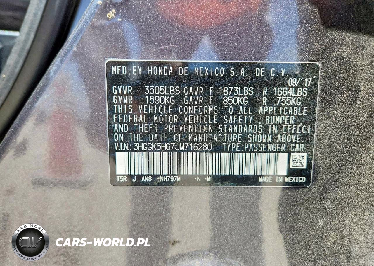 2018 Honda Fit Sport VIN:3HGGK5H67JM716280 - 12