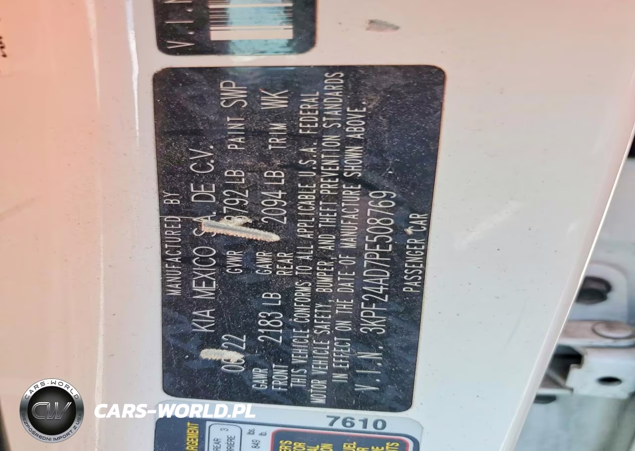 2023 Kia Forte Lxs VIN:3KPF24AD7PE508769 - 12