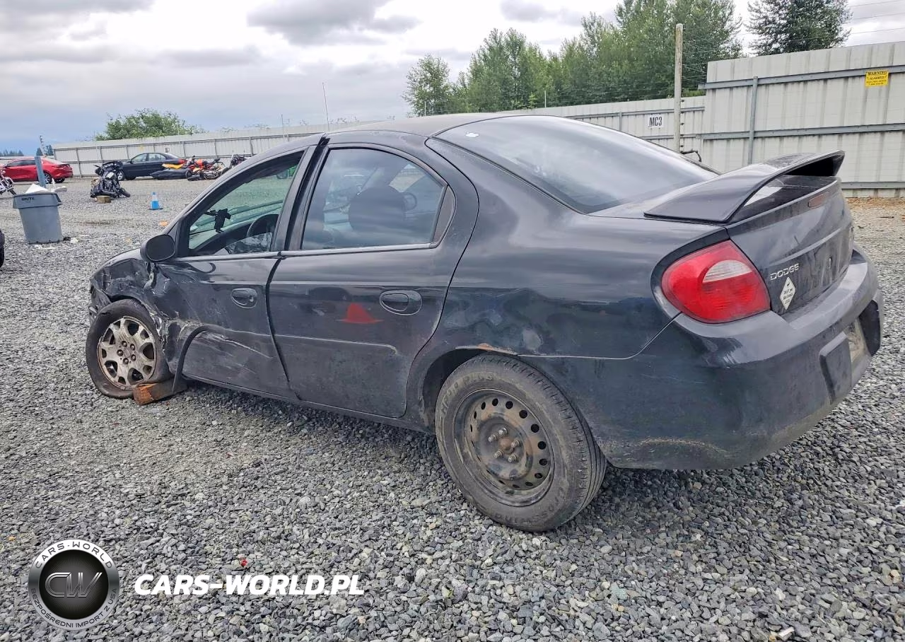 2005 Dodge Neon Sxt VIN:1B3ES56C75D115338 - 2