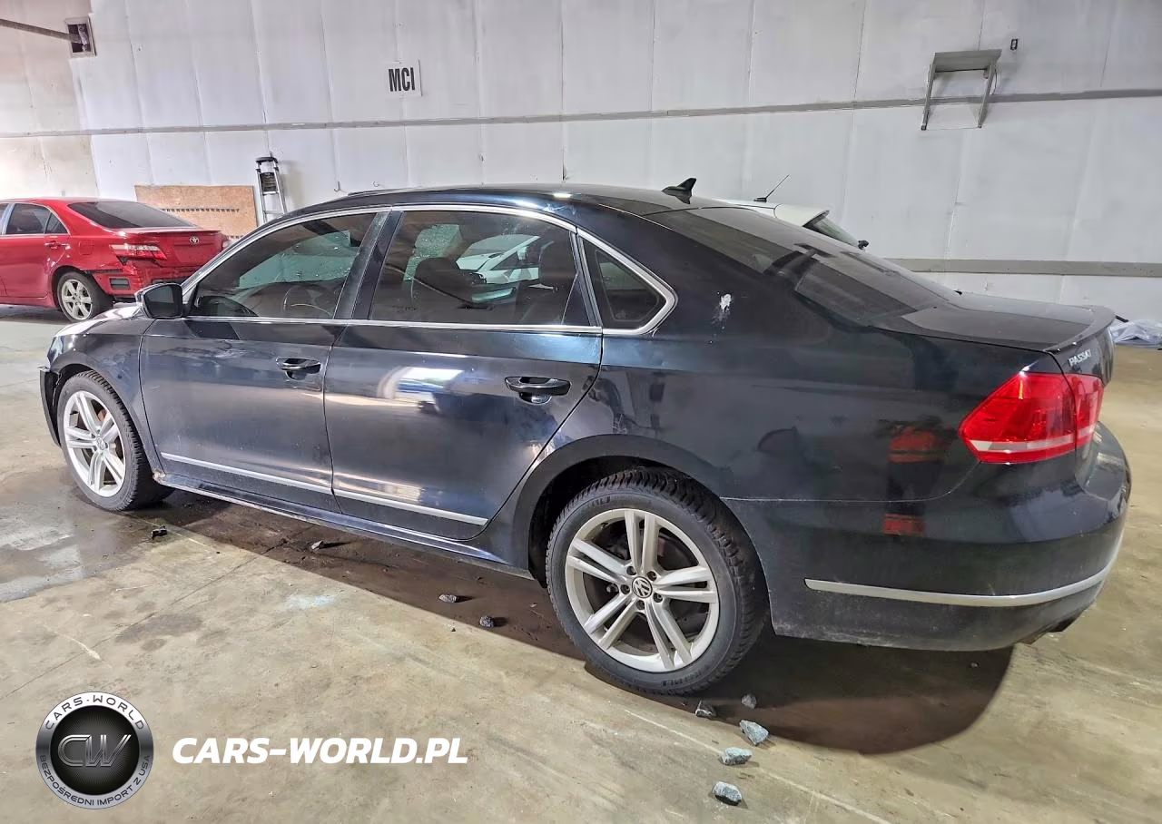 2012 Volkswagen Passat Se VIN:1VWBN7A33CC087839 - 2