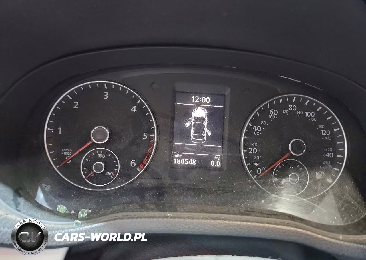 2012 Volkswagen Passat Se VIN:1VWBN7A33CC087839 - 9