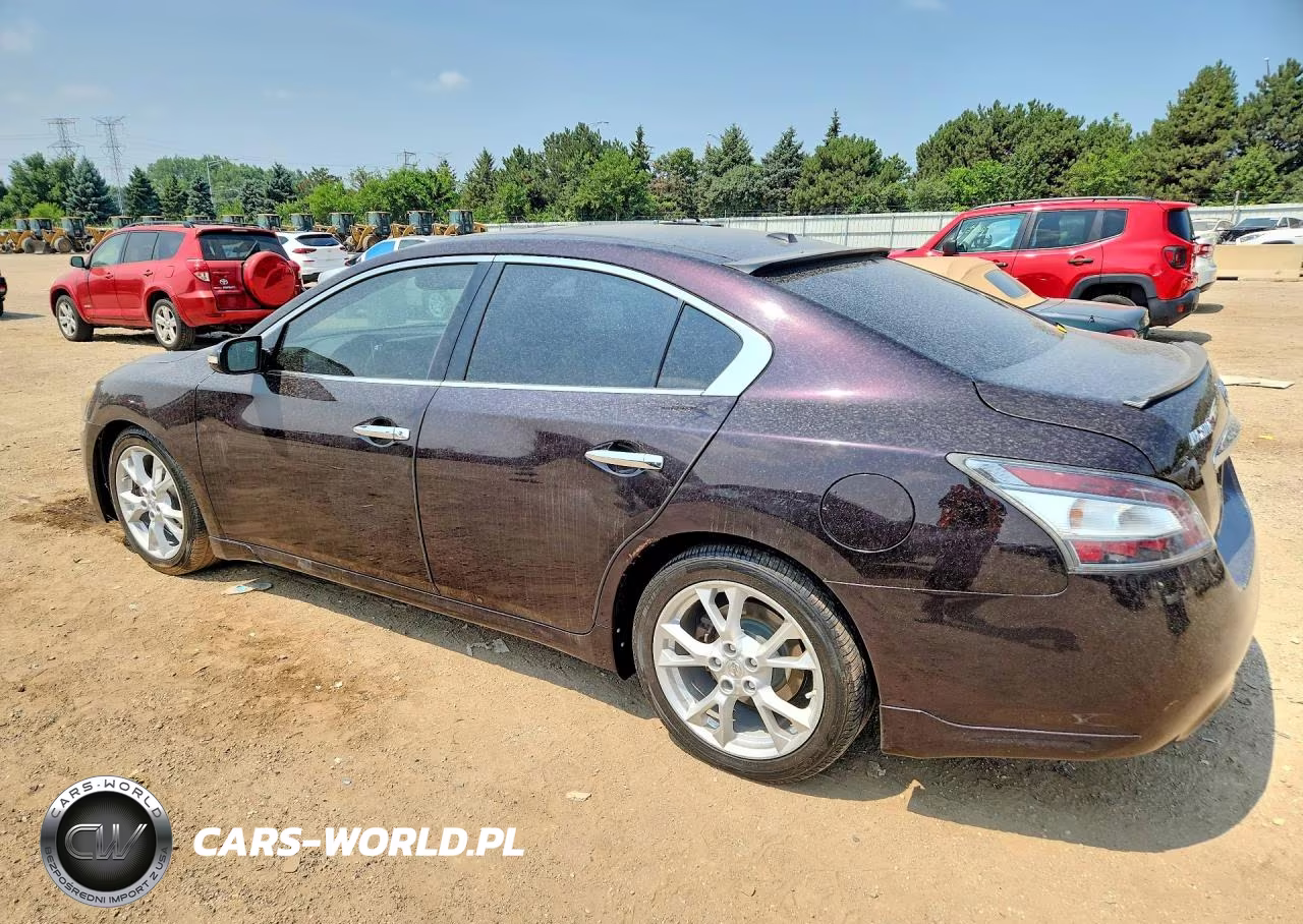 2012 Nissan Maxima S VIN:1N4AA5AP2CC840980 - 2