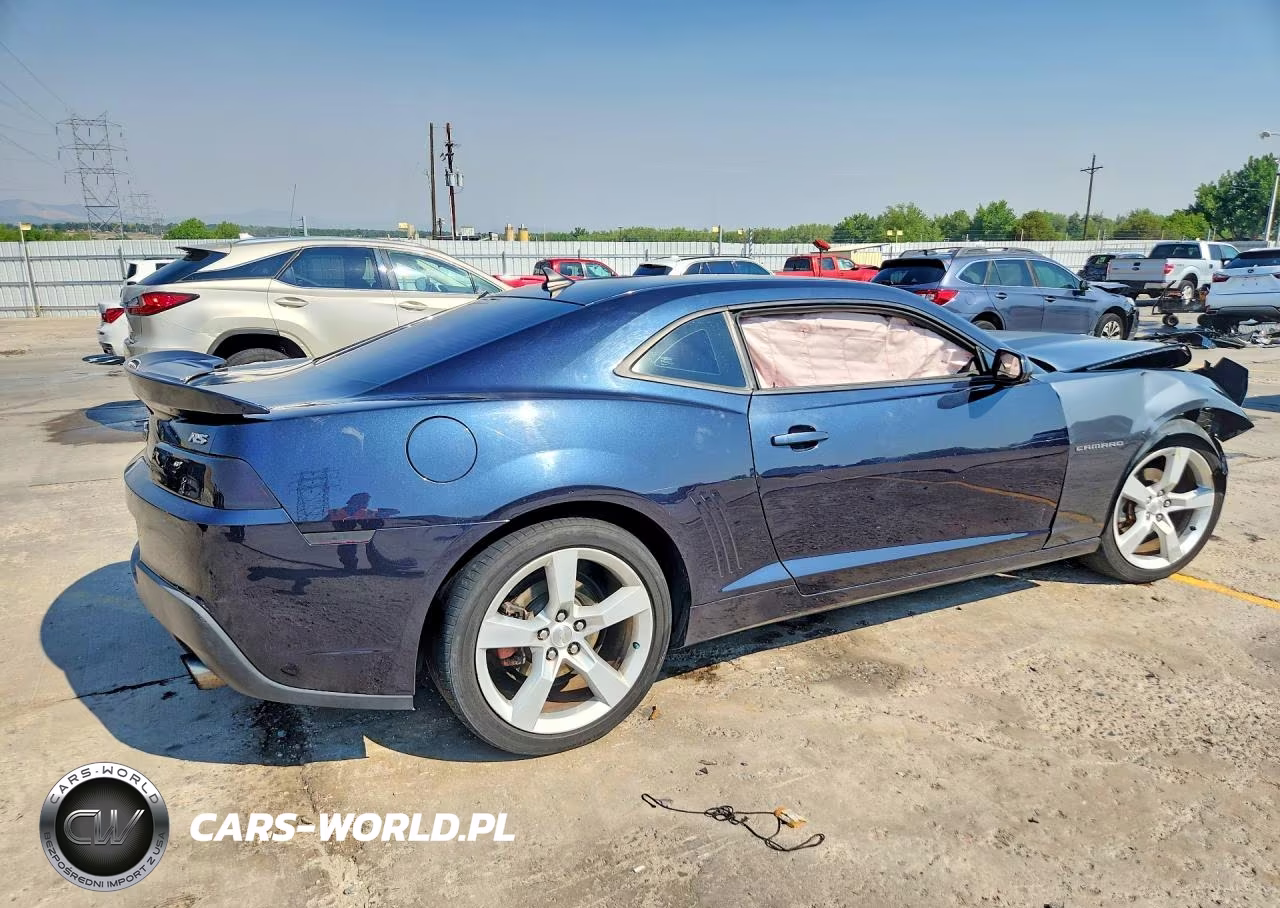 2014 Chevrolet Camaro Lt VIN:2G1FB1E35E9213478 - 3