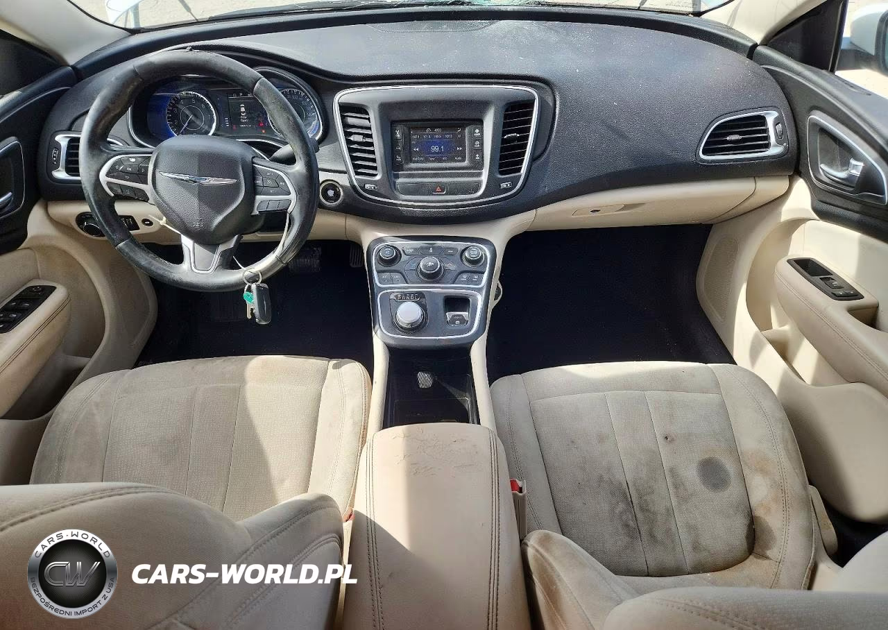 2015 Chrysler 200 Limited VIN:1C3CCCAB1FN611371 - 8