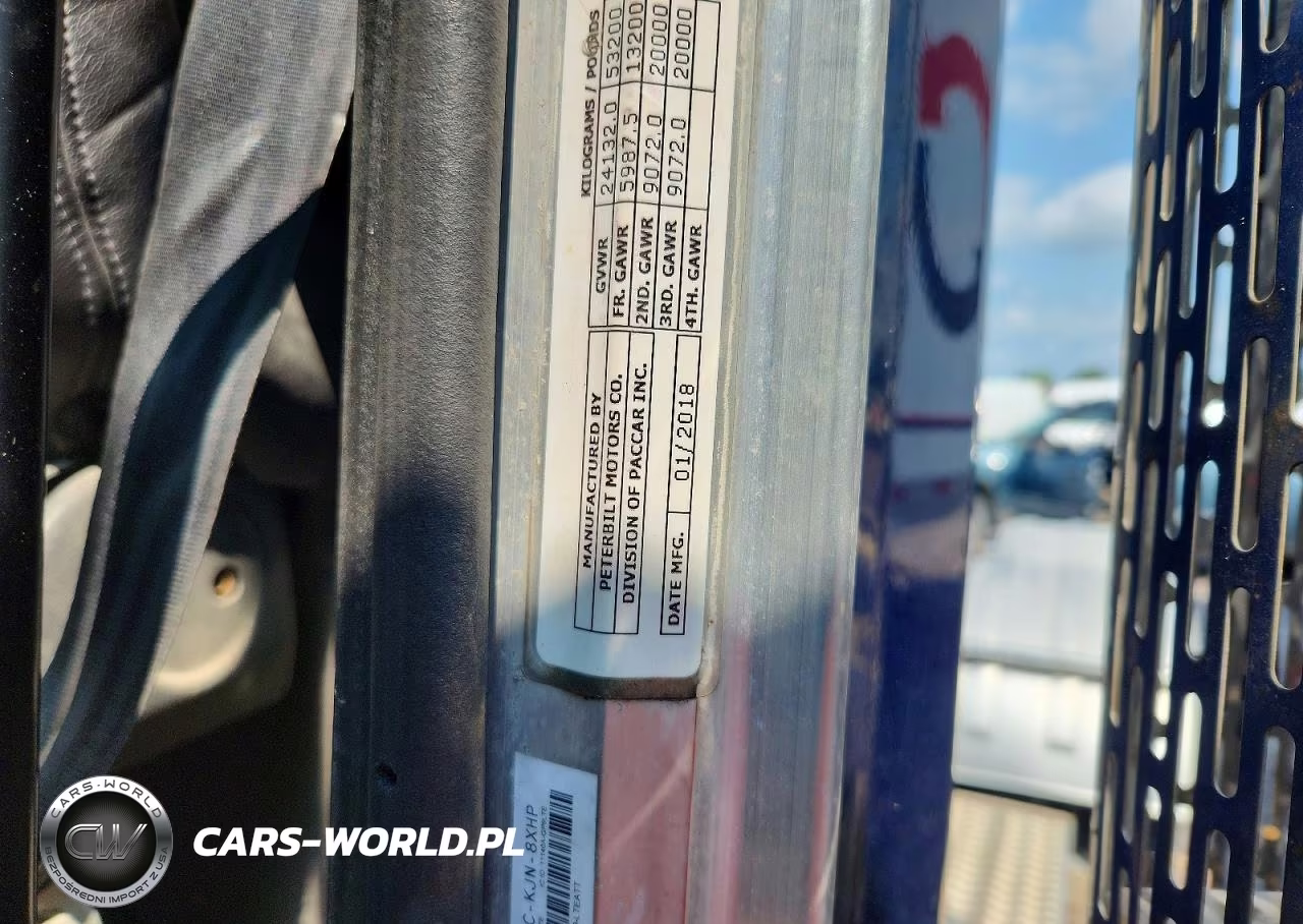 2019 Peterbilt 389 Semi Truck VIN:1XPXDP9X0KD261540 - 12