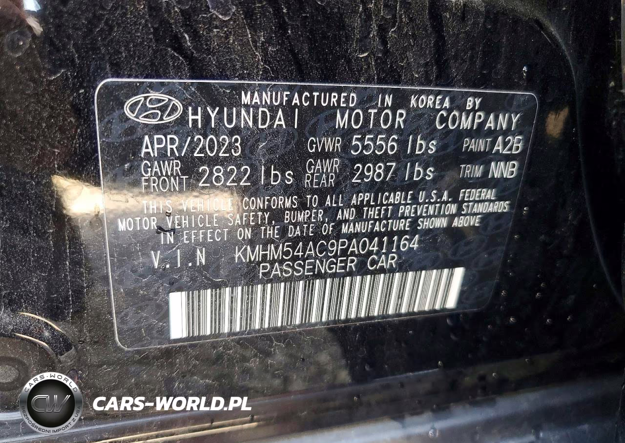 2023 Hyundai Ioniq 6 Limited VIN:KMHM54AC9PA041164 - 12