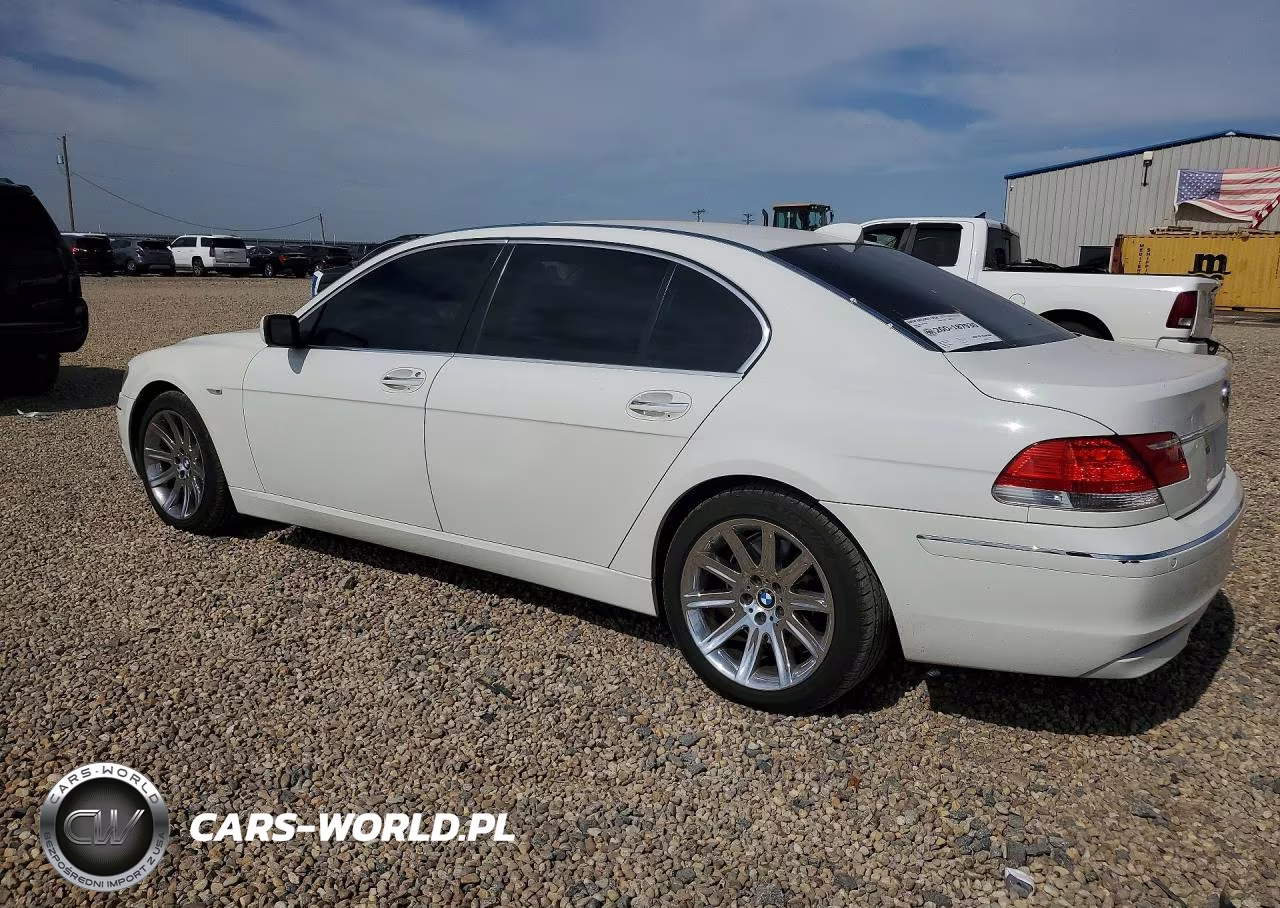 2006 BMW 750 Li VIN:WBAHN83556DT63581 - 2