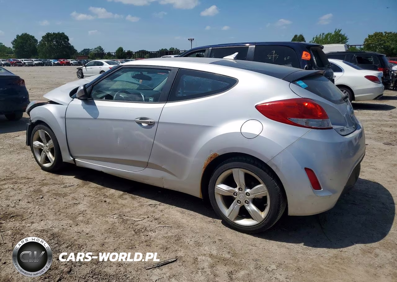 2012 Hyundai Veloster Base VIN:KMHTC6AD4CU051471 - 2