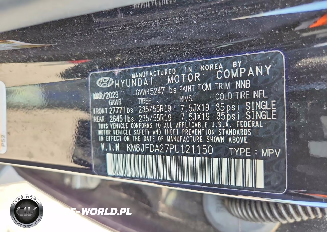 2023 Hyundai Tucson Limited VIN:KM8JFDA27PU121150 - 14