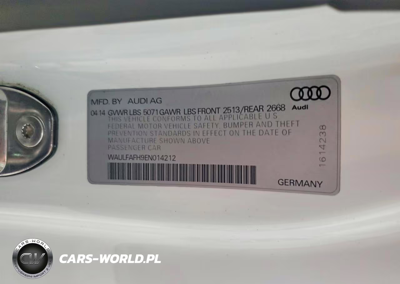 2014 Audi A5 Premium Plus VIN:WAULFAFH9EN014212 - 12