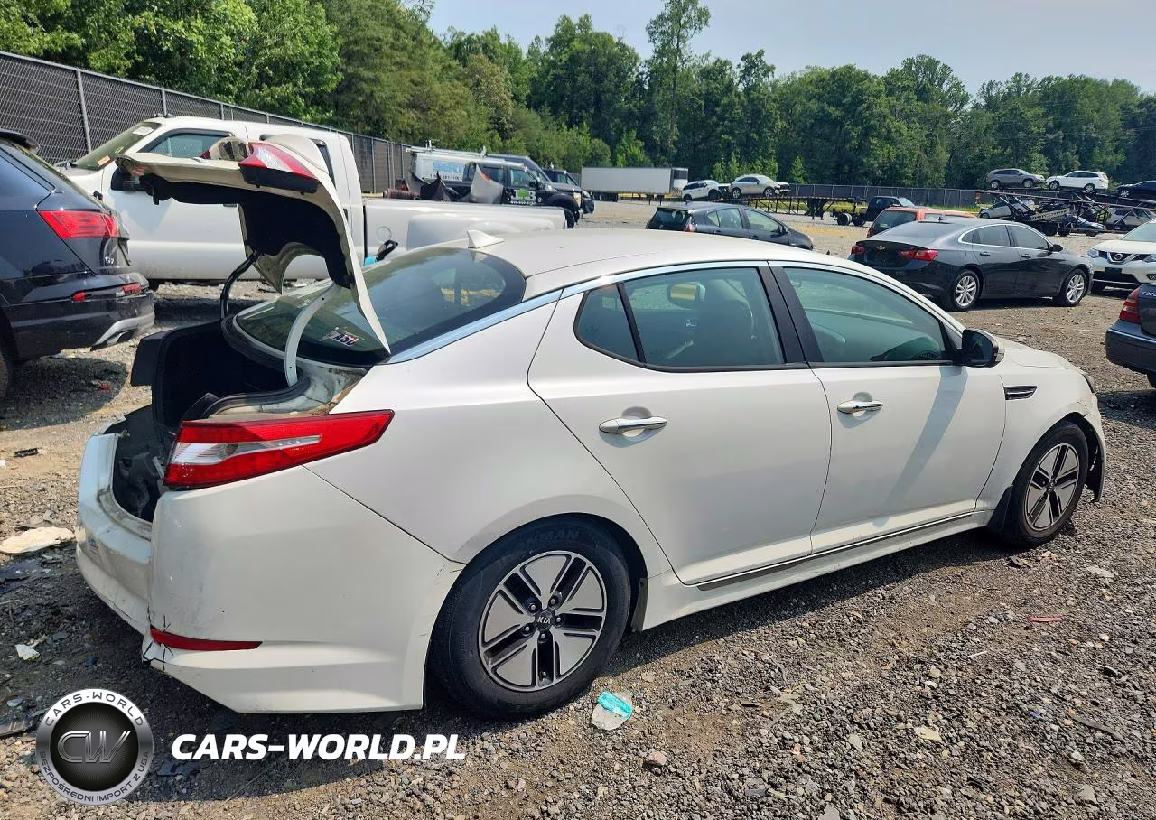2012 Kia Optima Hybrid VIN:KNAGM4AD7C5018043 - 3