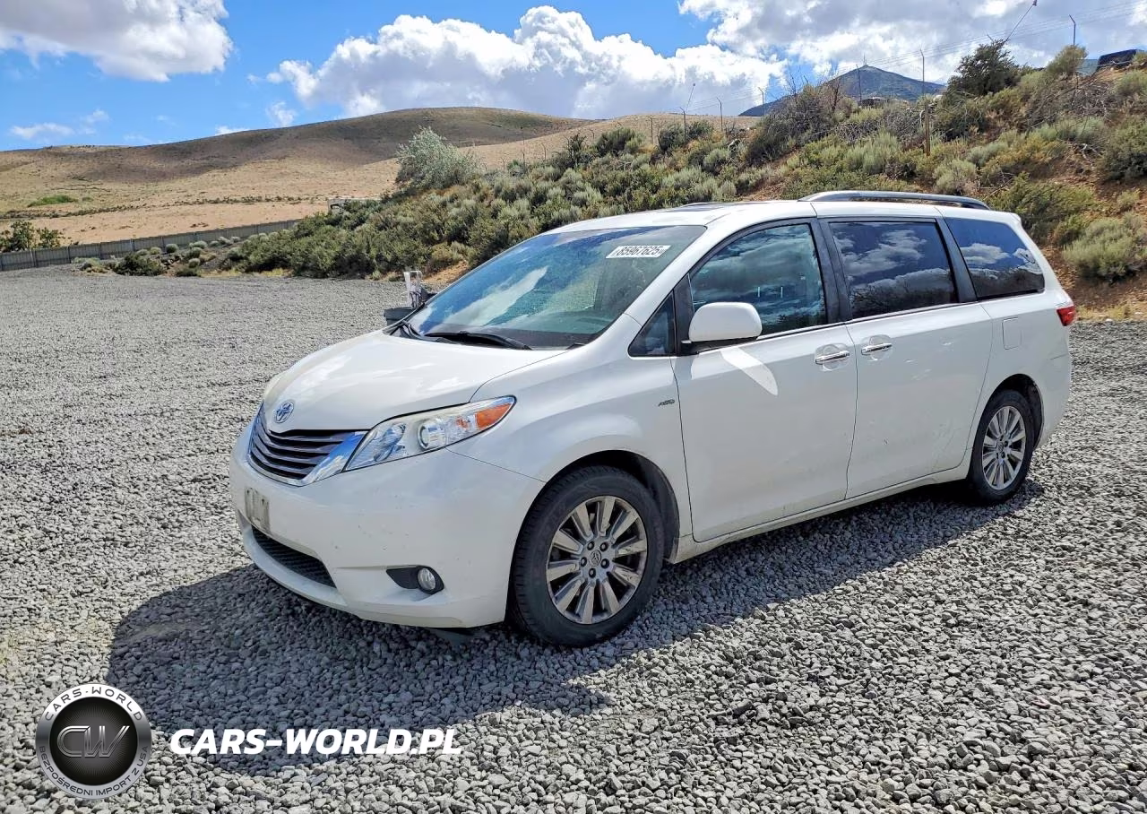 2017 Toyota Sienna Xle Premium 7-Passenger