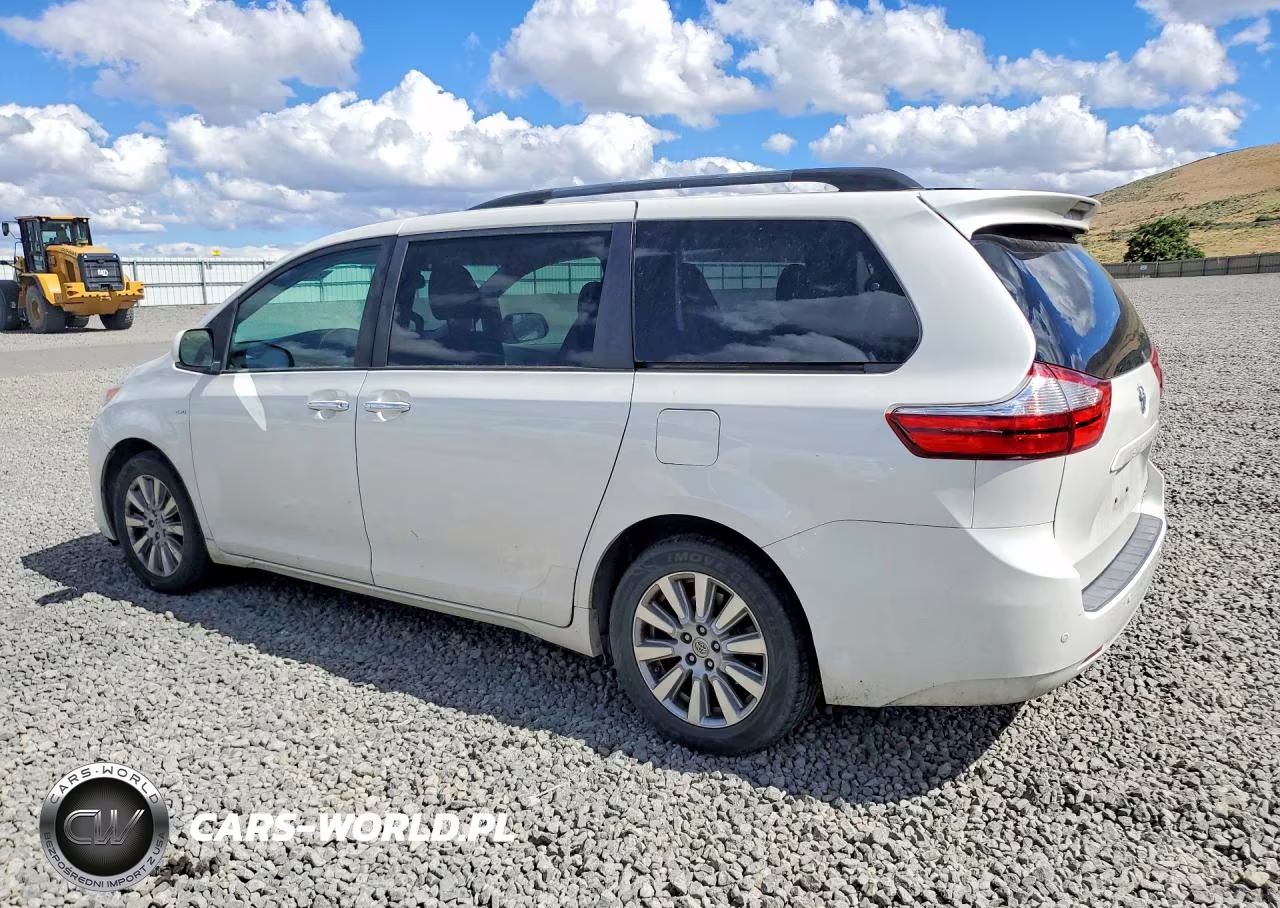 2017 Toyota Sienna Xle Premium 7-Passenger VIN:5TDDZ3DC2HS183102 - 2