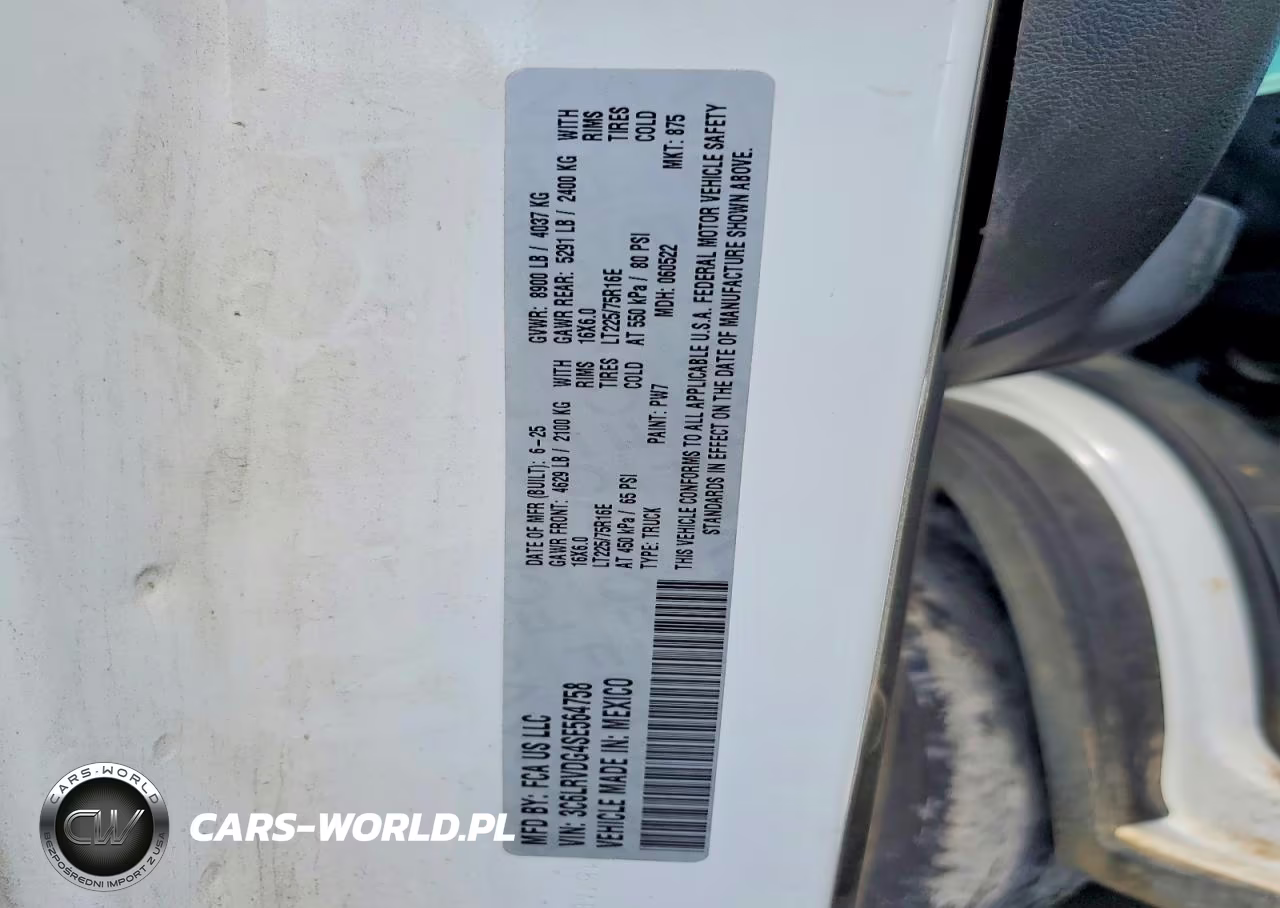 2025 Ram Promaster 2500 2500 High VIN:3C6LRVDG4SE564758 - 14