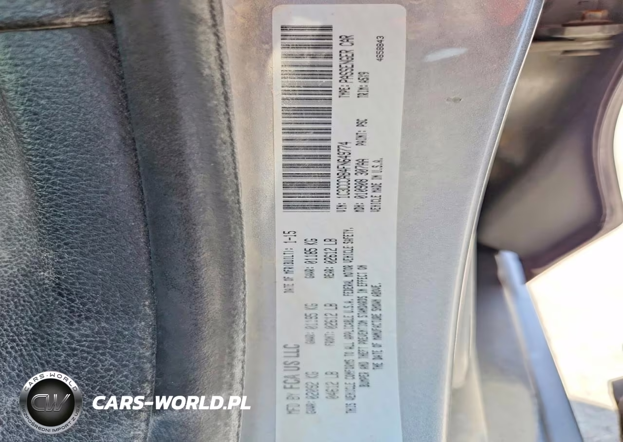 2015 Chrysler 200 Limited VIN:1C3CCCAB4FN649774 - 12