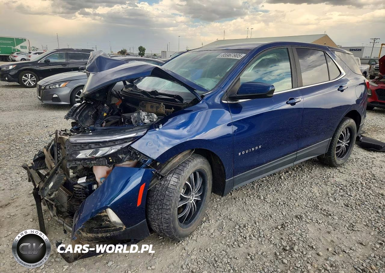 2022 Chevrolet Equinox Lt VIN:3GNAXUEV4NL297156 - 1