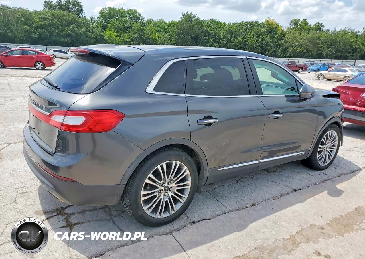 2017 Lincoln Mkx Reserve VIN:2LMPJ6LRXHBL14015 - 3
