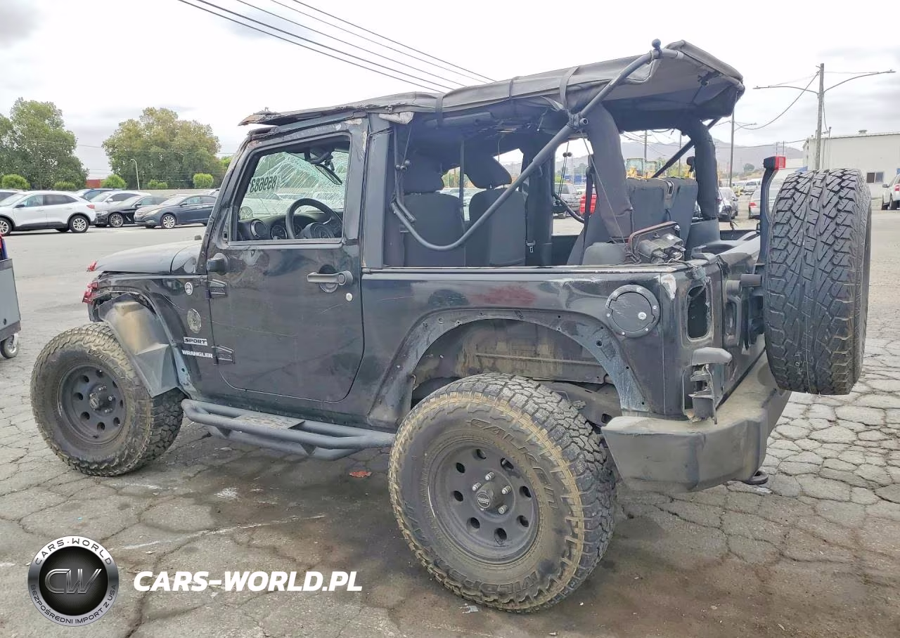 2012 Jeep Wrangler Sport VIN:1C4AJWAG2CL151862 - 2
