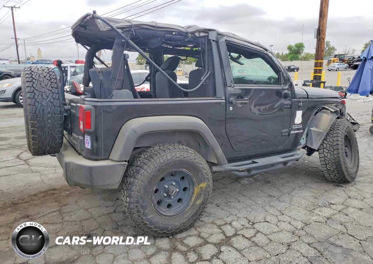 2012 Jeep Wrangler Sport VIN:1C4AJWAG2CL151862 - 3
